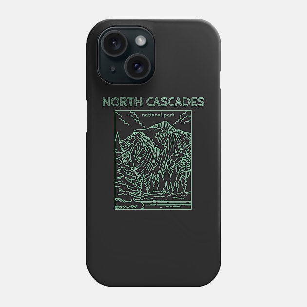 North Cascades National Park Washington Phone Case by soulfulprintss8