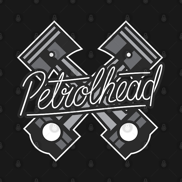 Petrolhead Pistons | Gift for Car Lover & Tuner by qwertydesigns