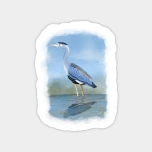 Great Blue Heron Magnet