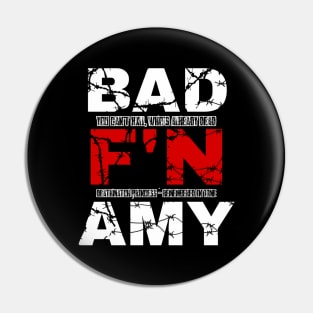 BAD AMY ''BAD F'N AMY'' (ECW PARODY) Pin