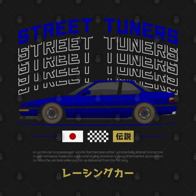 Tuner Blue Prelude MK3 JDM by GoldenTuners