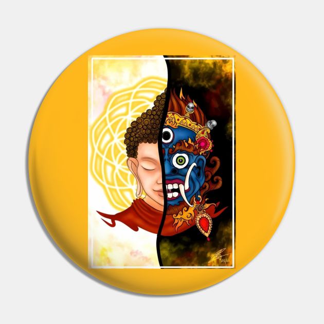 Buddha Pin by Roy's Disturbia