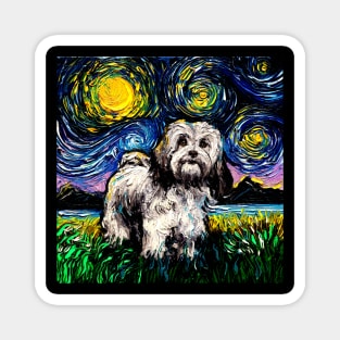 Lhasa Apso Night Magnet