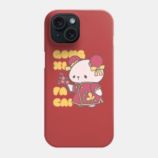 GONG XI FA CAI, Welcomes Prosperity in Cheongsam Phone Case