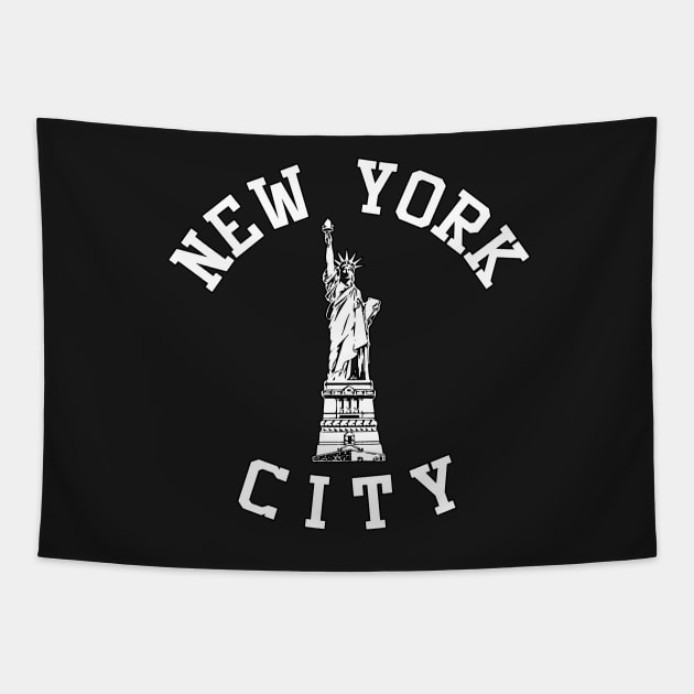 New York City by Basement Mastermind Tapestry by BasementMaster