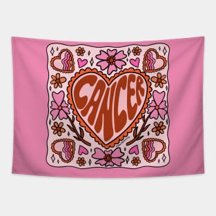 Cancer Heart Tapestry