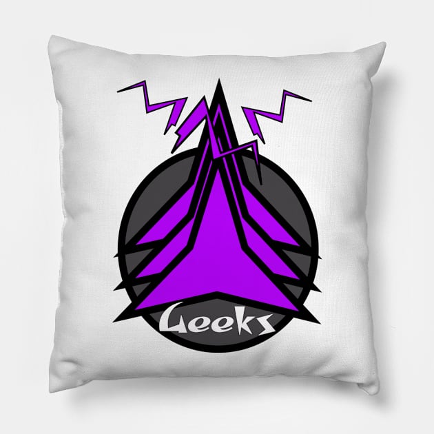 Geeks Pillow by andersonartstudio