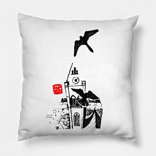 Urban Wildlife - Falcon Pillow