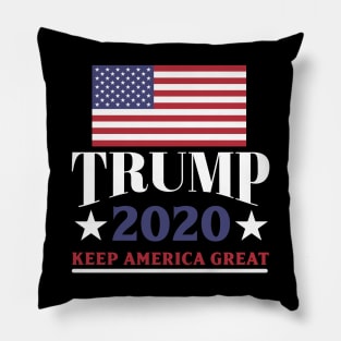 Keep America great Donald Trump President 2020 political Gift Pillow