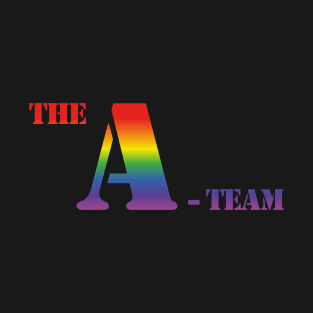 The A-Team Logo (rainbow effect) T-Shirt