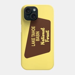 Lake Tahoe Basin National Forest Phone Case