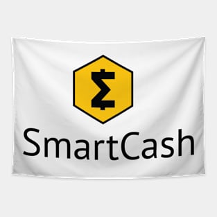 SmartCash Logo with Wordmark Tapestry