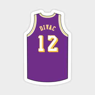 Vlade Divac Los Angeles Jersey Qiangy Magnet