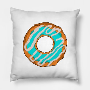 Donut blue Doughnuts Candy Bakery Best Gift Idea Pillow