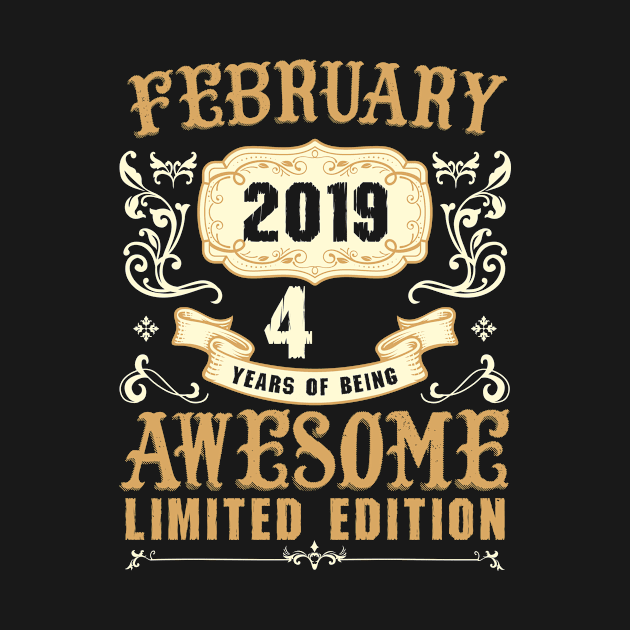 February 2019 4 Years Of Being Awesome Limited Edition by Kesehatan Ibu Dan Anak