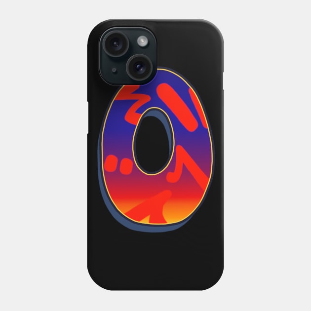 Letter O - Night Sky Phone Case by Dmitri