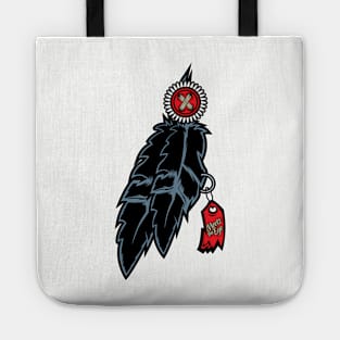 Meets The Eye Feather Tote