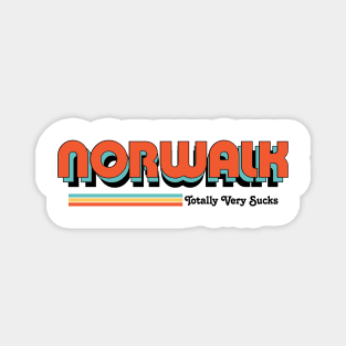 Norwalk - Totally Very Sucks Magnet