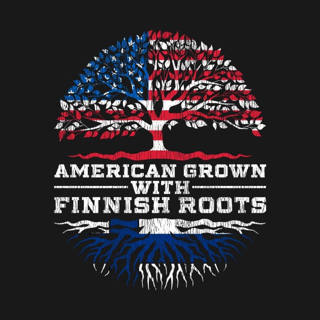 American Roots Finland Retro Finnish by shirtsyoulike