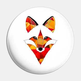 Fire Fox Pin