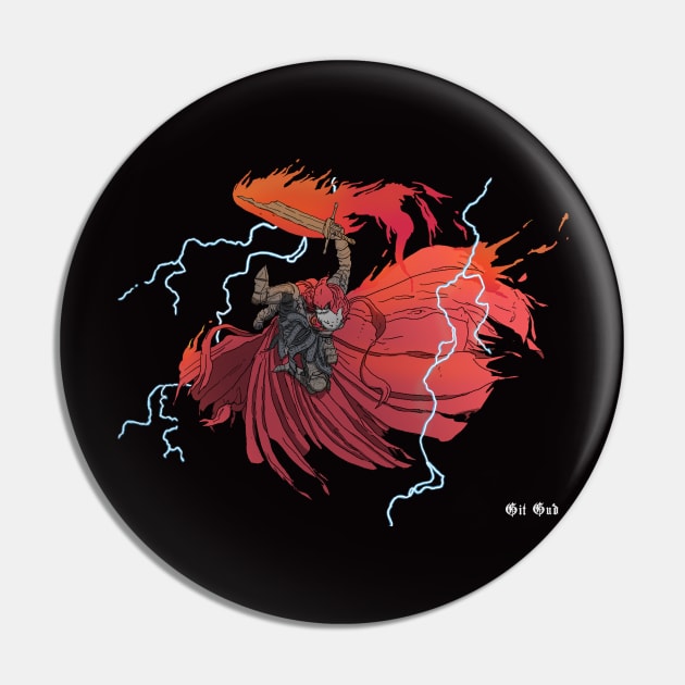 Slave Knight Gael Unofficial Design (Dark Souls) Pin by Pillar_Shine