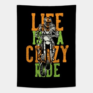 Life is a Crazy Ride Tapestry