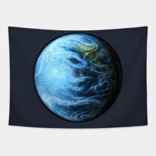 Planet Earth Art Tapestry