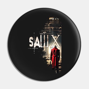 SAW X ( saw 10 )Tobin Bell as John Kramer movie graphic design poster Pin