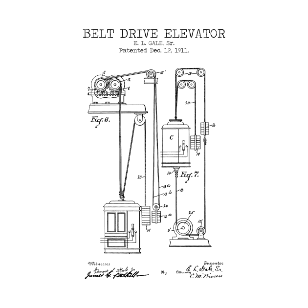 ELEVATOR patent by Dennson Creative