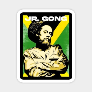 jr gong reggae Magnet