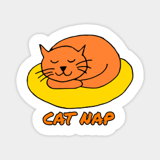 Cat Nap Magnet