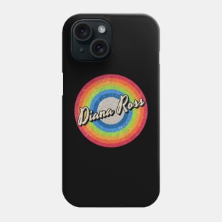 Vintage Style circle - Diana Ross Phone Case