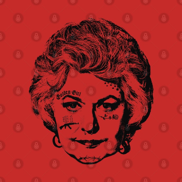 Bea Arthur † Punksthetic Face Design by DankFutura