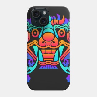 Trippy Psychedelic Rave Chinese Dragon Phone Case