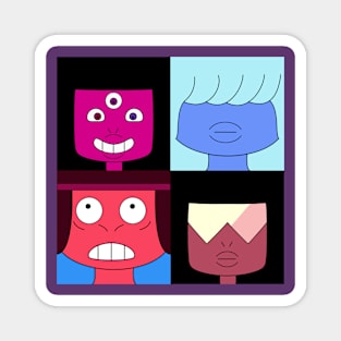 Faces of Garnet Magnet