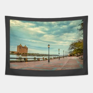 River Street Savannah Georgia Tapestry