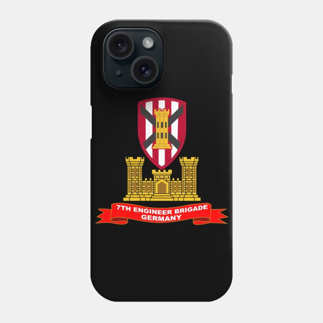 7th Engineer Brigade - 1969 - Germany - ENG  Br - Ribbon X 300 Phone Case by twix123844