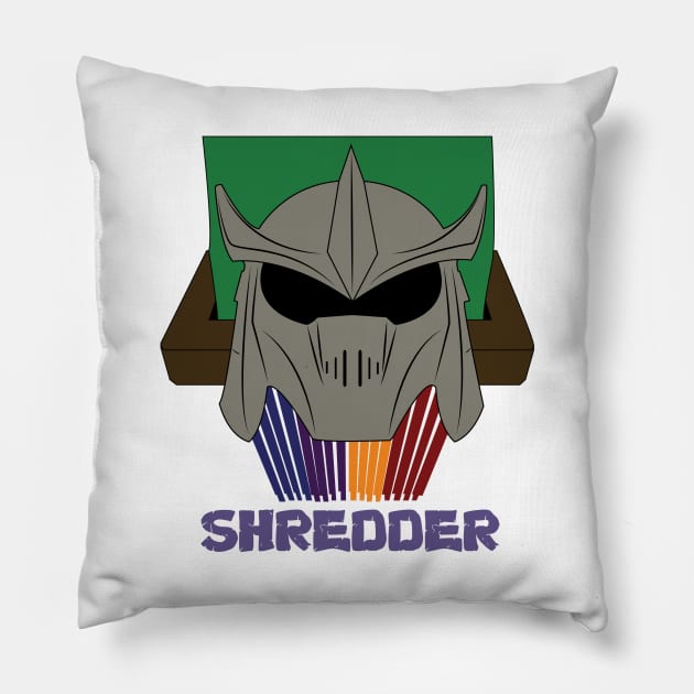 Shredder Pillow by 2buck