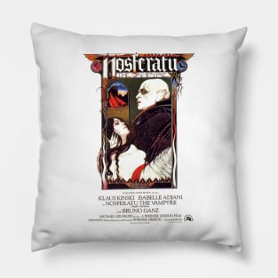 Classic Horror Movie - Nosferatu The Vampyre Pillow