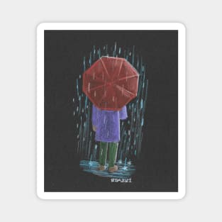 Autumn Rain Magnet