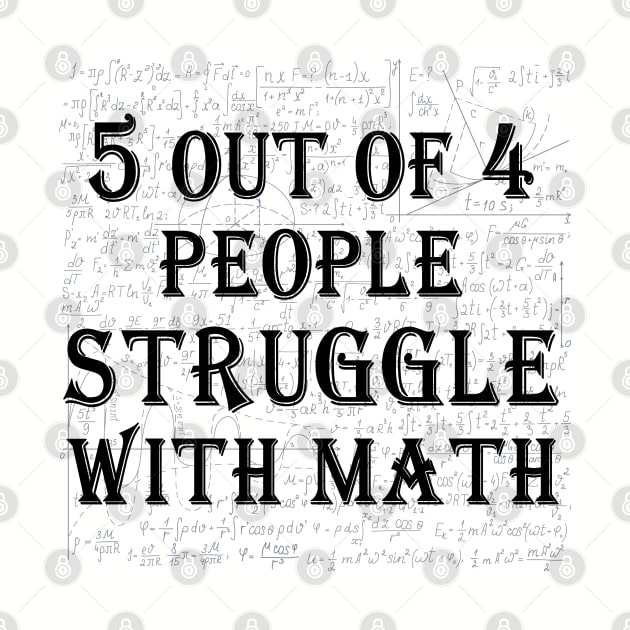 5 Out Of 4 People Struggle With Math by TVmovies