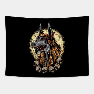 Egypt Anubis God Tapestry