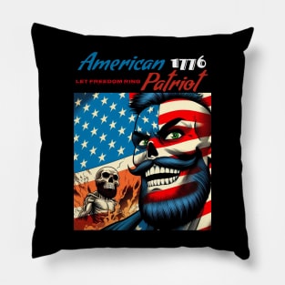 American Patriot Let Freedom Ring Pillow