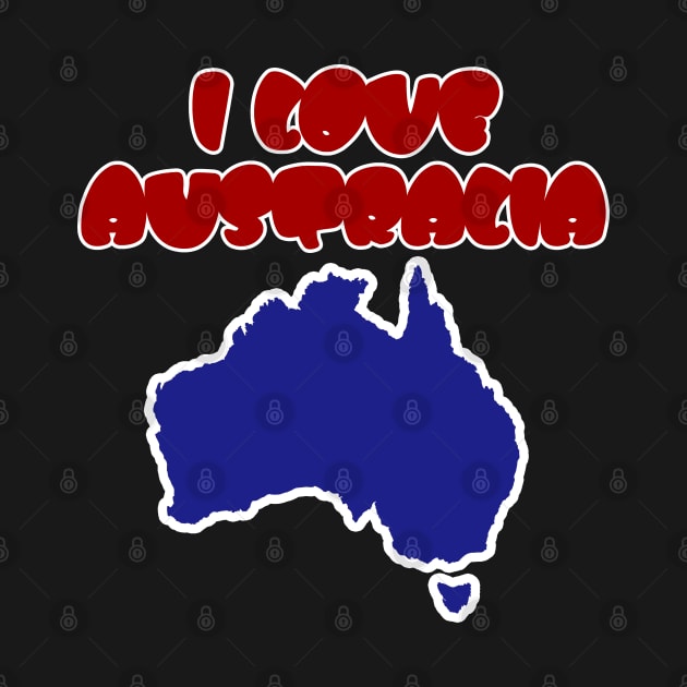 Australia Day - I Love Australia by EunsooLee