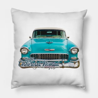 1955 Chevrolet Nomad Station Wagon Pillow