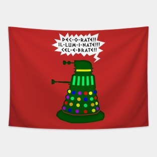 Holiday Dalek Tapestry