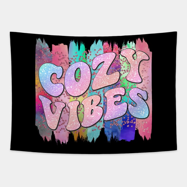 Cozy Vibes Tapestry by Designhoost-Ltd