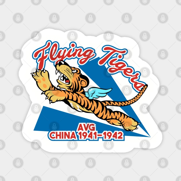Flying Tigers Magnet by MBK
