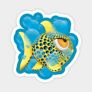 KS Kawaii Character Fish  V 1.1. Magnet
