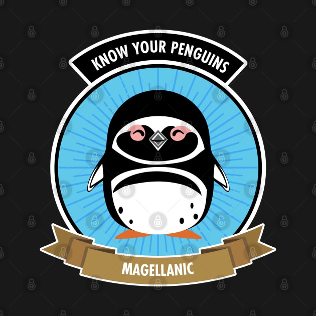 Magellanic Penguin - Know Your Penguins by Peppermint Narwhal